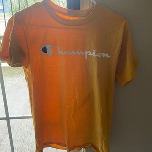 Champion, yellow tee. Only worn once